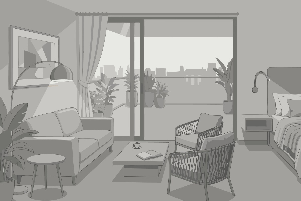 Appartamento con Balcone